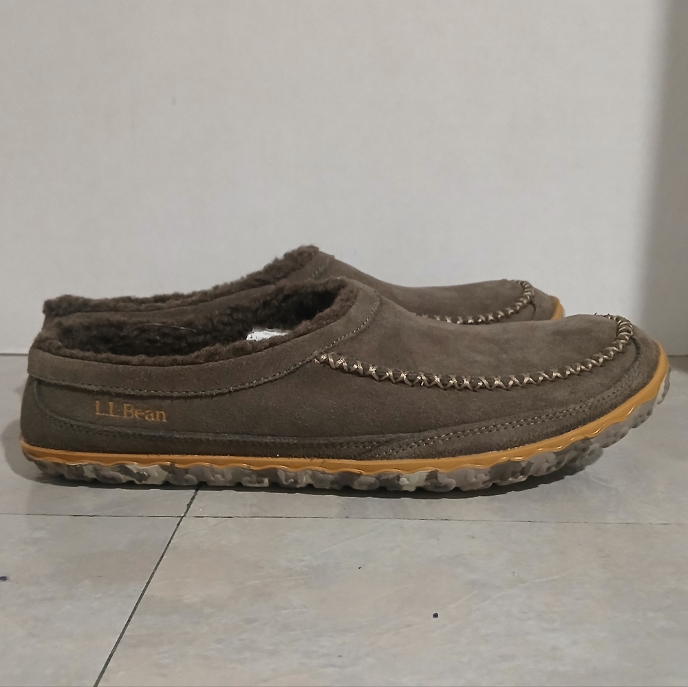 L.L. Bean Mountain Slipper Scuff Men's Size 10 Medium
